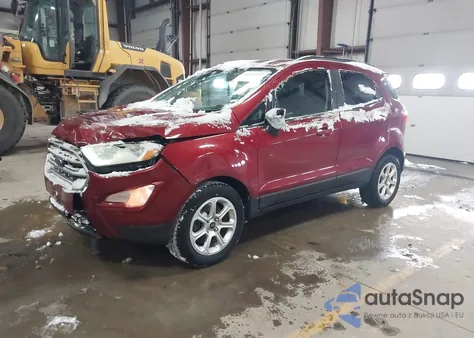 2019 Ford Ecosport Se z USA, uszkodzony, nr VIN MAJ3S2GE3KC269749